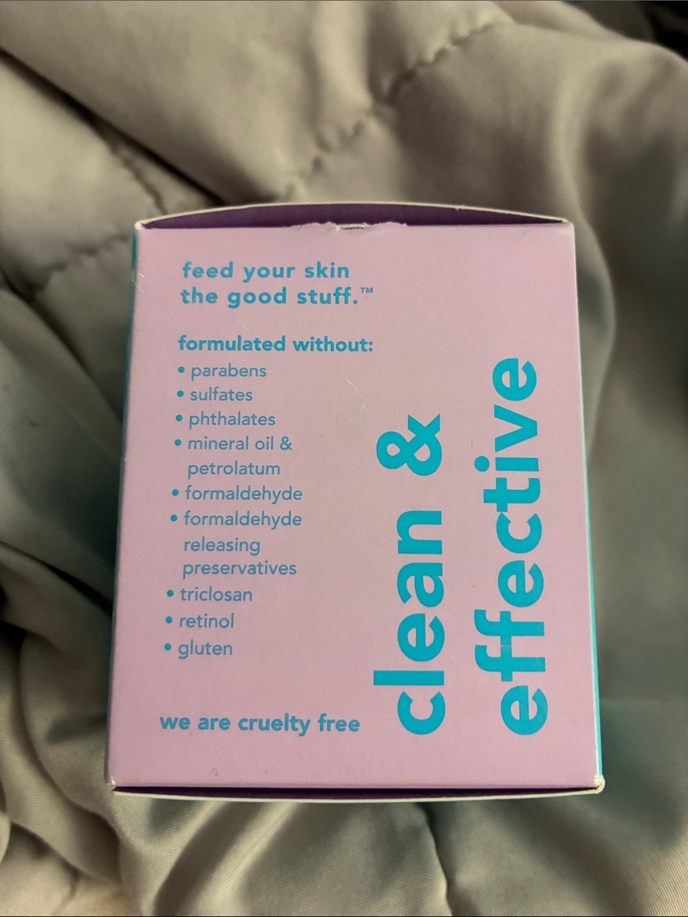 Tula Skincare Beauty Sleep Overnight Repair - Bright Turquoise and White - Picture 2 of 6